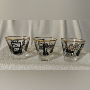 Mid century modern libbey shot glasses unmarked Research indicates Libby Brand